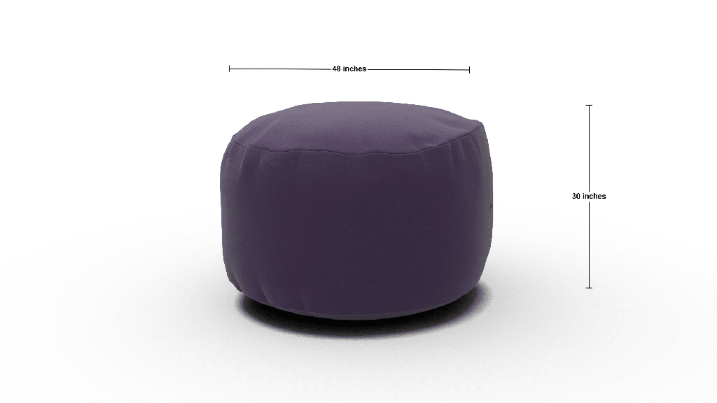 Potato Sack Bean Bag - Dimensions