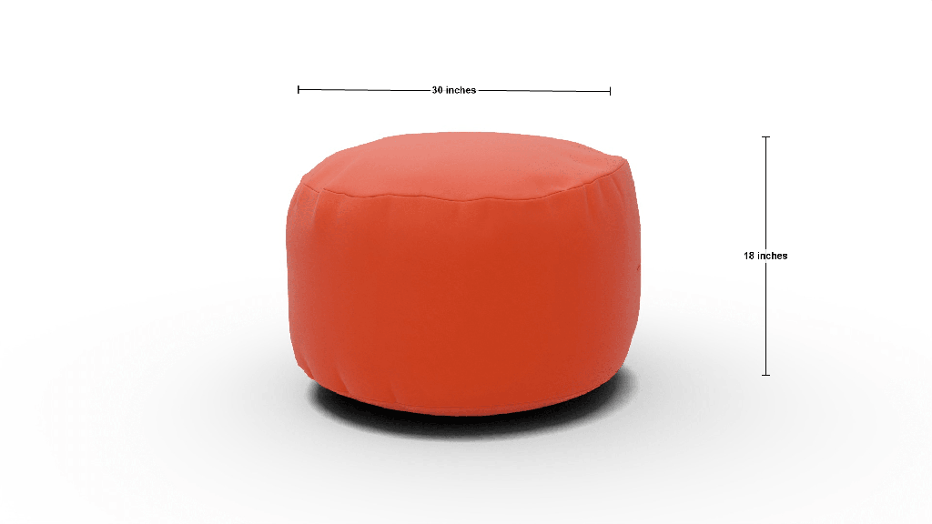 Tater Tot Bean Bag - Dimensions