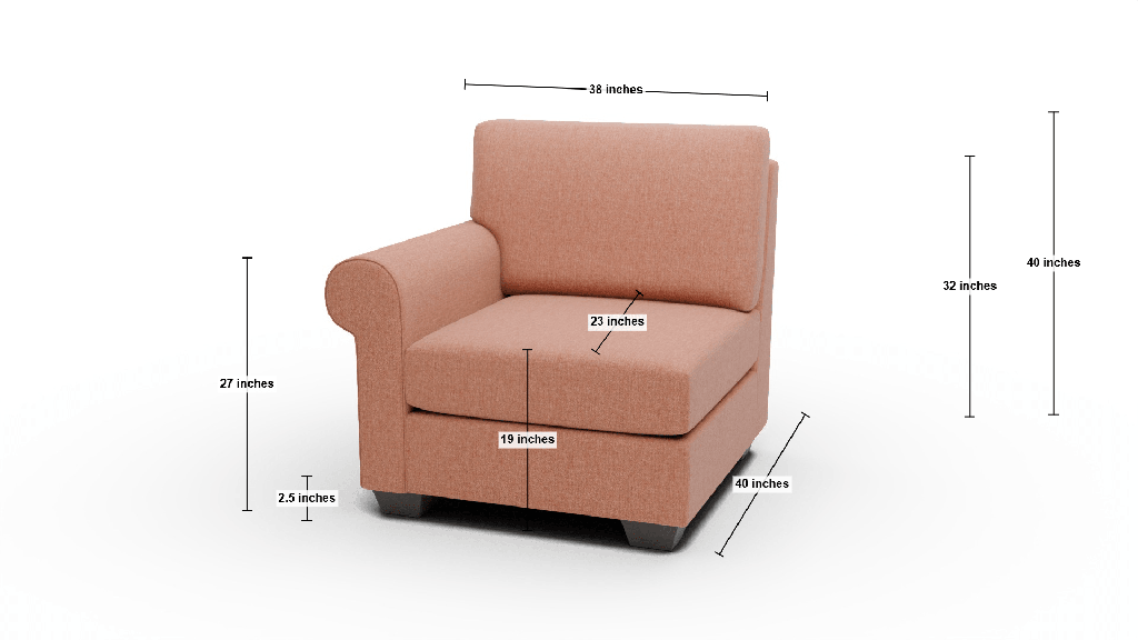 Manor Laf Chair - Dimensions