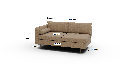Ladybird Laf Condo Sofa - Dimensions