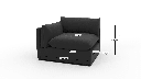SoCo LAF Chair - Dimensions