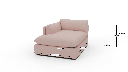 SoCo LAF Chaise - Dimensions