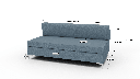 Bonnell Armless Sofa - Dimensions