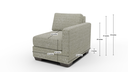 Track Raf Chair - Dimensions