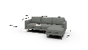 Wallace 98" Untufted Reversible Chaise Sofa - Dimensions