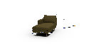 Wallace Untufted Laf Chaise - Dimensions