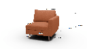 Wallace Untufted Raf Chair - Dimensions