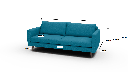Wallace 85" Untufted Sofa - Dimensions
