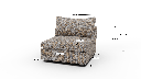 Cherrywood Armless Chair - Dimensions
