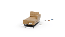 Wallace Leather Raf Chaise - Dimensions