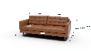 Wallace 85" Leather Sofa - Dimensions