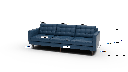 Wallace 98" Leather Estate Sofa - Dimensions