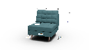 Wallace Armless Chair - Dimensions
