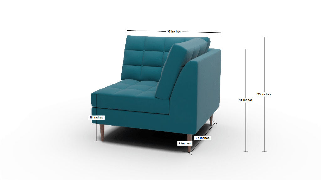 Wallace Corner Unit - Dimensions