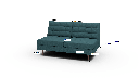 Wallace Armless Loveseat - Dimensions