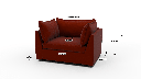 Cherrywood 54" Arm Chair - Dimensions