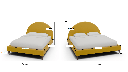 Arched King & Queen Bed - Dimensions