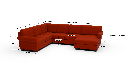 Manor 143" Medium Corner Sectional With Raf Chaise - Dimensions