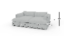 SoCo 95" Double Chaise - Dimensions
