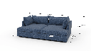 Cherrywood 96" Double Chaise Sectional - Dimensions
