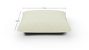 ACP 17 Kidney Pillow - Dimensions
