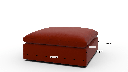 Fluffy DB Ottoman - Dimensions