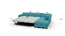 Track 121" Right Chaise Sleeper Sectional - Dimensions