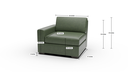 Mesa Leather LAF Chair - Dimensions