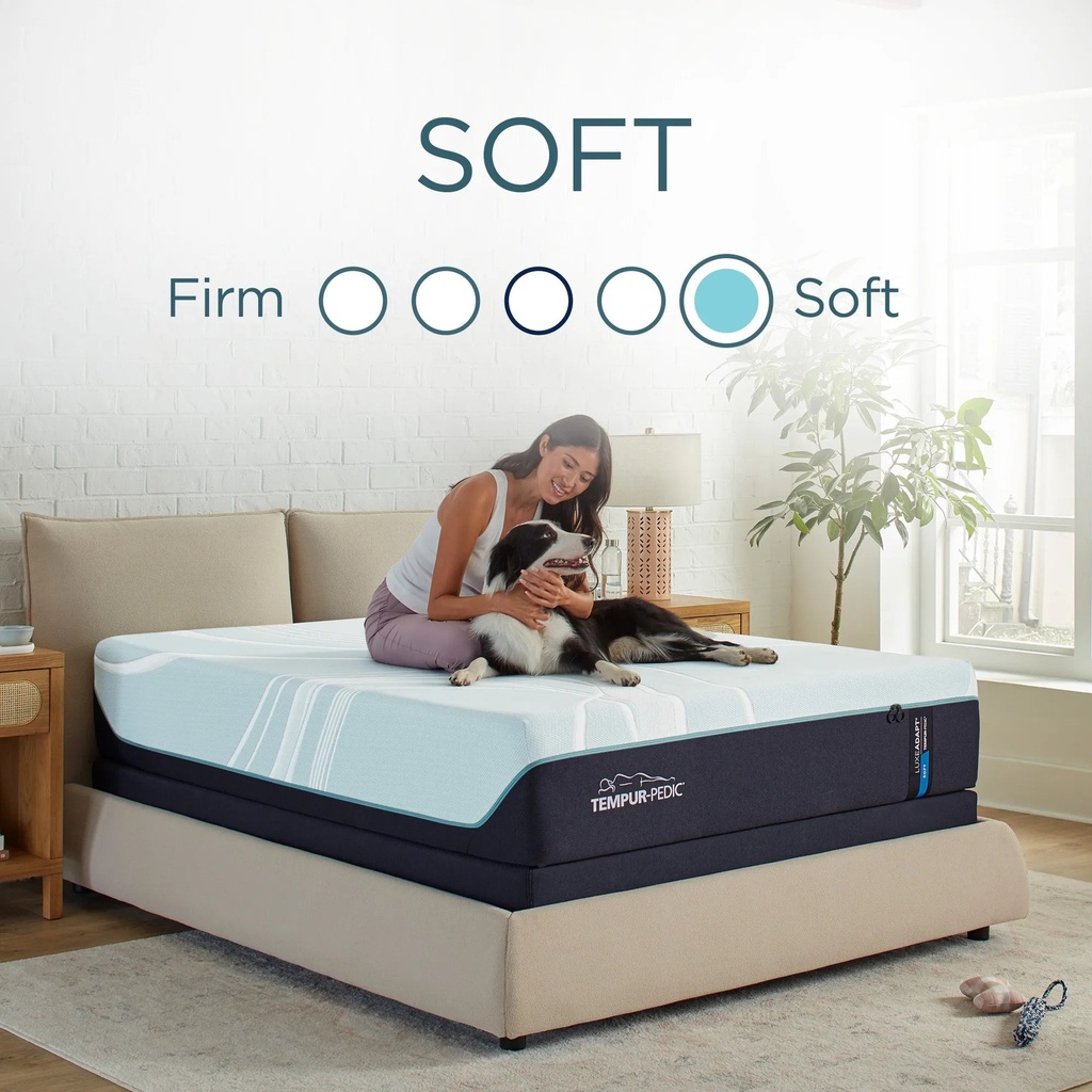TEMPUR-LuxeAdapt® Soft Mattress — view 2