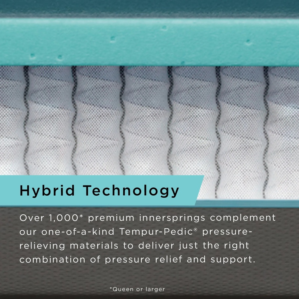 TEMPUR-ProAdapt® Medium Hybrid Mattress — view 4