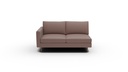 555-26L Wallace Untufted LAF Loveseat