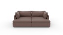 Cherrywood 2 Pc Double Chaise Sectional