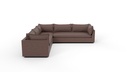 Cherrywood 3 Pc Corner Sectional