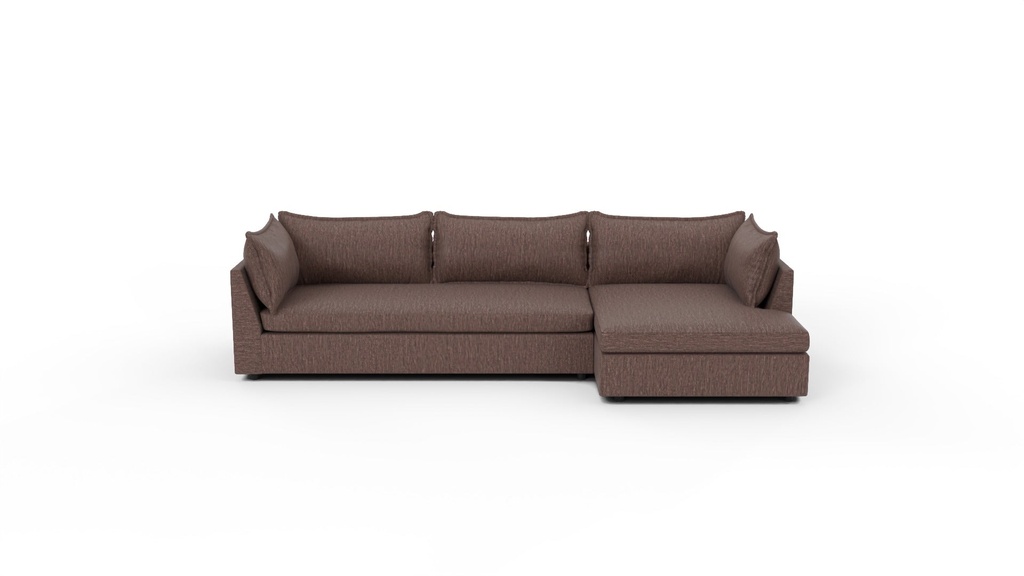 Cherrywood 2 Pc Sectional w/RAF Chaise (Amigo II Dusk)