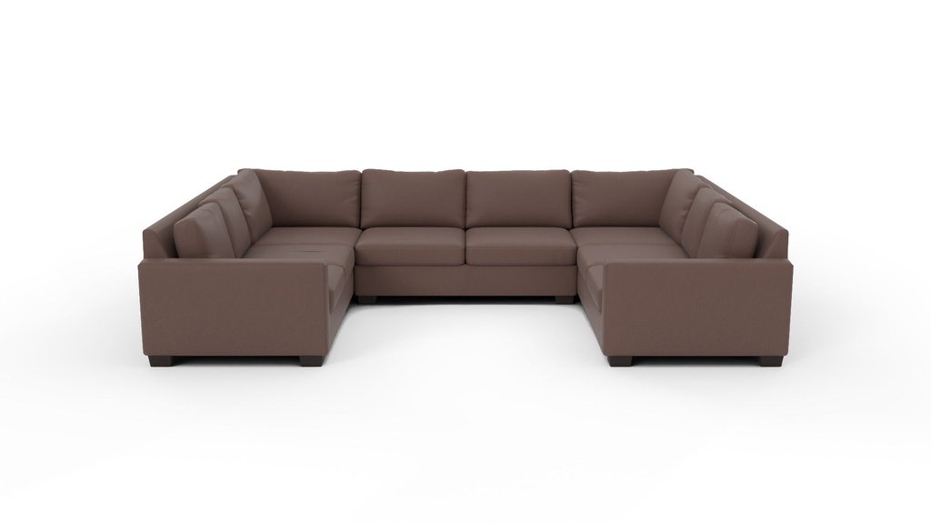 Track 3 Pc U Sleeper Sectional