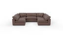 Fluffy 5 Pc Sectional