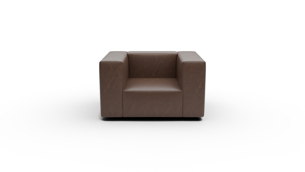 L338-01 Brentwood Leather Arm Chair