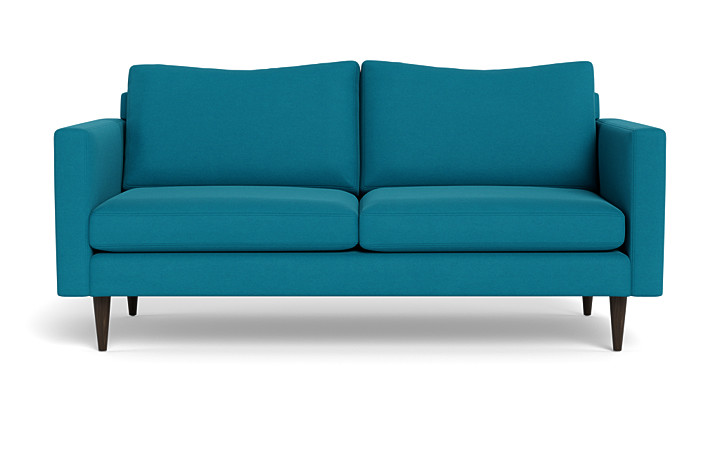 L555-25 Wallace Leather Apartment Sofa  (Cheyenne Arrowshaft)