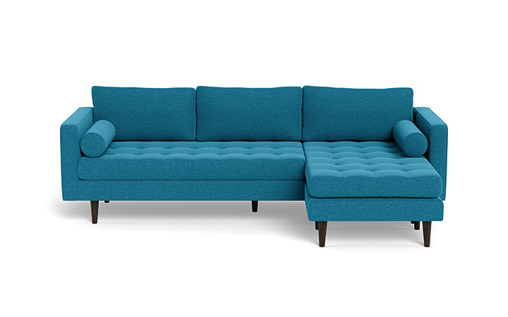 L600-90 Ladybird Leather Reversible Sofa Chaise (Cheyenne Arrowshaft)