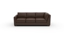 L400-32L Track Leather LAF Corner Sofa