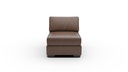 L400-10 Track Leather Armless Chair