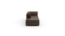 L400-82L Track Leather LAF Chaise