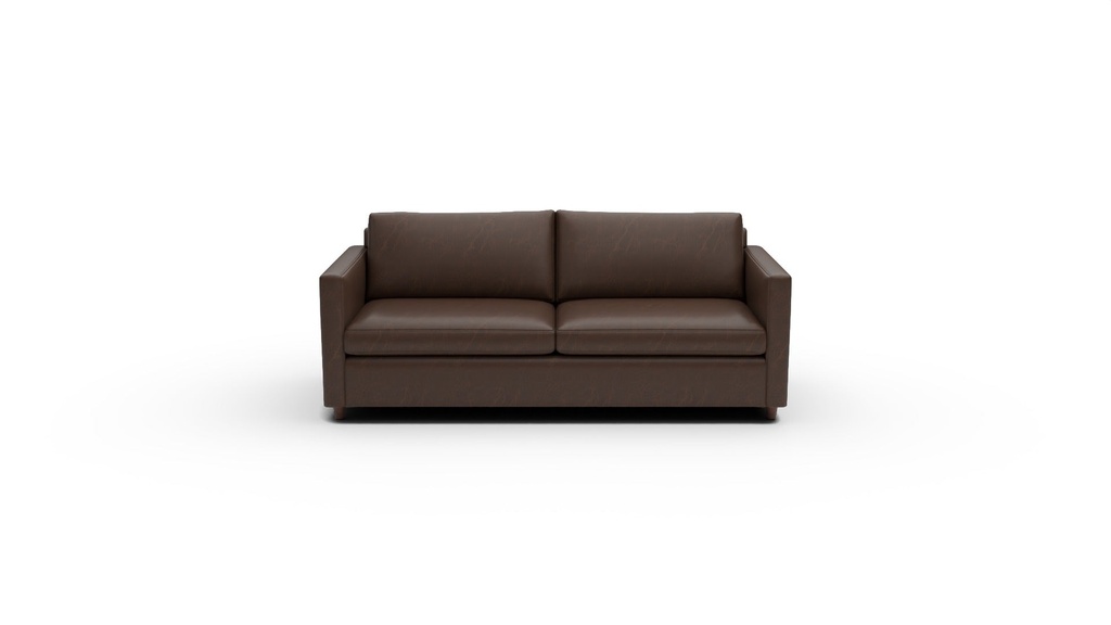 L555-39 Wallace Untufted Leather Queen Sleeper