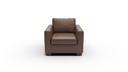 L400-01 Track Leather Arm Chair