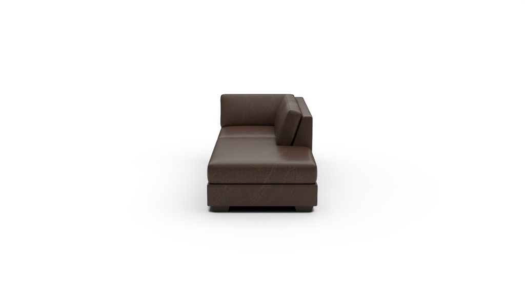L400-82R Track Leather RAF Chaise