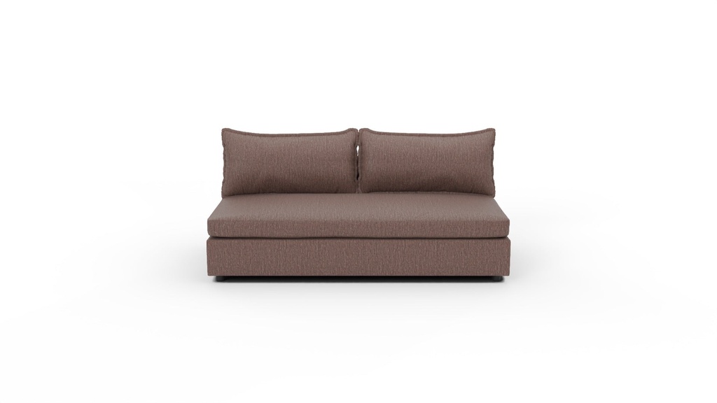 386-03 Cherrywood Armless Loveseat