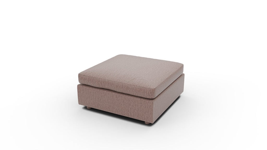 386-07 Cherrywood Cocktail Ottoman (Amigo II Dusk)