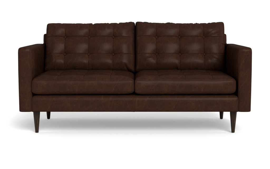 L500-25 Wallace Leather Apartment Sofa (Cheyenne Arrowshaft)