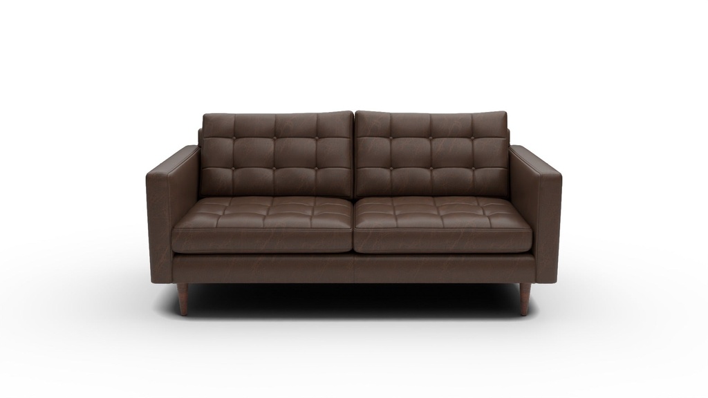 L500-25 Wallace Leather Apartment Sofa (Cheyenne Arrowshaft)