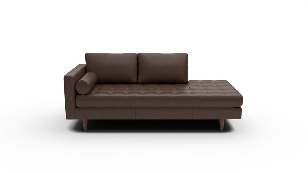 L600-29L Ladybird Leather LAF Stand Alone Chaise 
